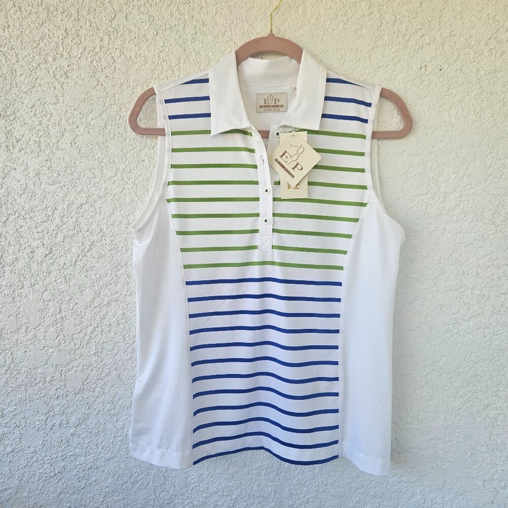 NWT EP Pro Tour Tech Collared Tank